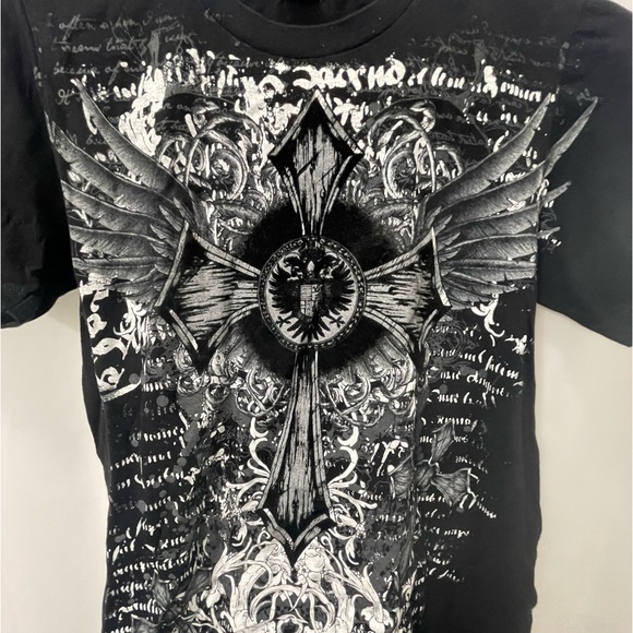 Point Zero Black Gothic Tee - Picture 2 of 4